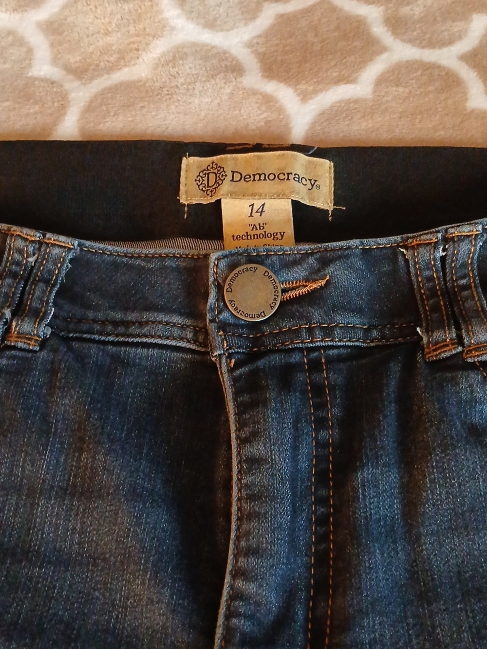 Democracy Women's Dark Blue Denim Jeggings